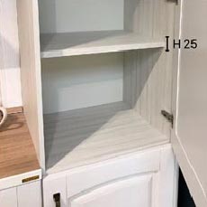 Cucine Sparaco - ripiano in multistrato di legno