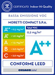 Certificato A++ da Cosmo Label