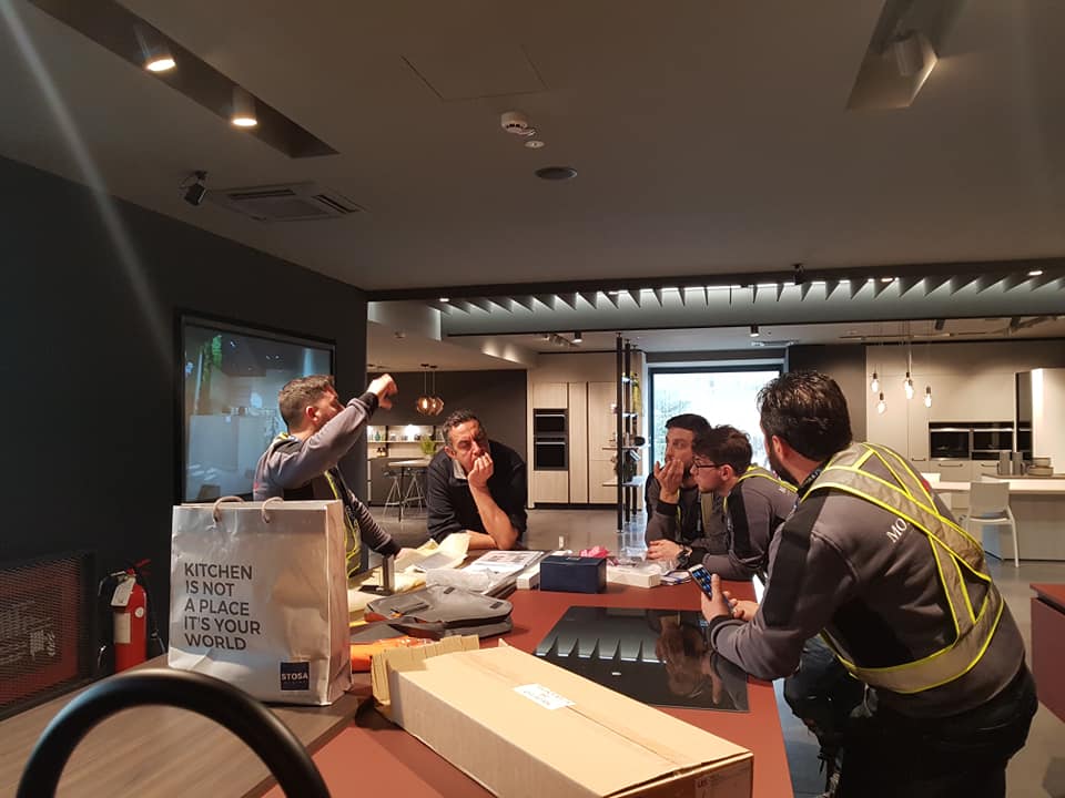 Giornata di formazione tecnica da Stosa Cucine