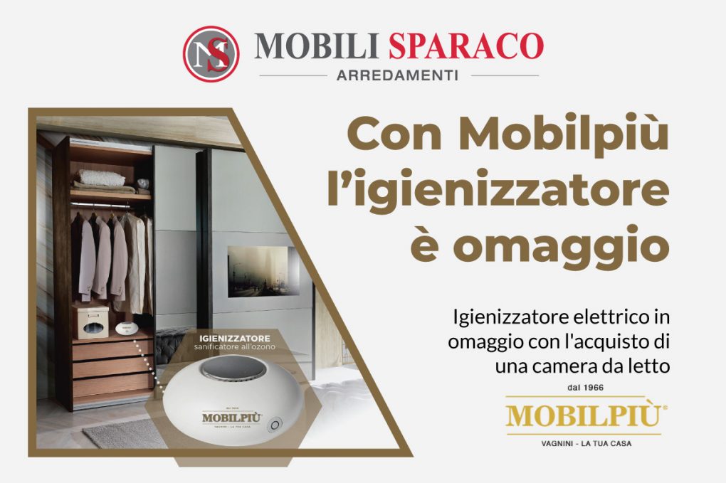 Mobilpiu igienizzatore omaggio