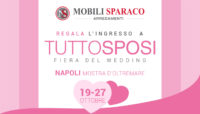 Mobili Sparaco regala l'ingresso alla fiera Tutto Sposi 2019