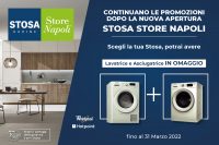 lavatrice e asciugatrice in omaggio da stosa