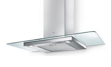 cappa vetro e inox