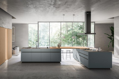 Cucine moderne Glass