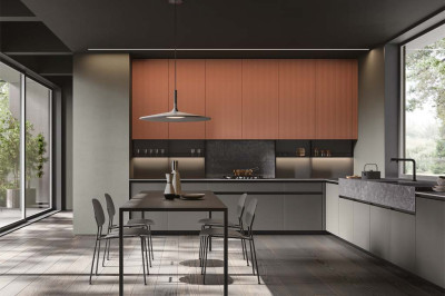 Cucine moderne Glass