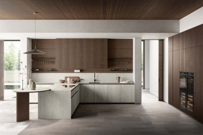 Cucine moderne Glass