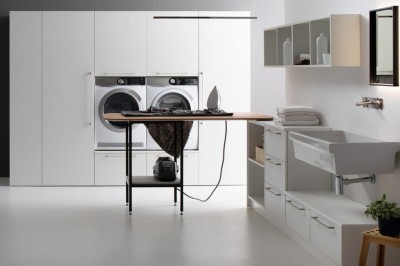 Arredo Bagno Moderno Lavanderia 01