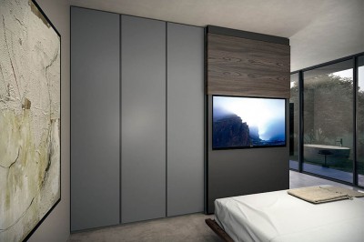 Camere da letto moderne Sipario