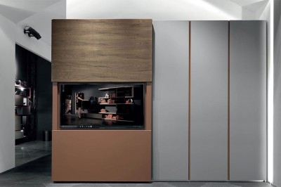 Camere da letto moderne Sipario