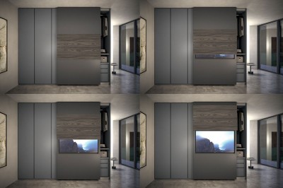 Camere da letto moderne Sipario
