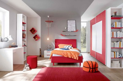 Camerette Moderne Quadro Red